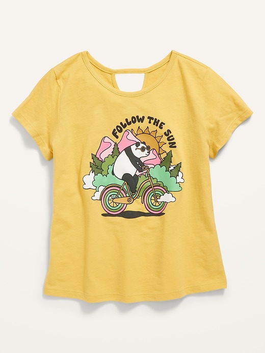 View large product image 1 of 2. Short-Sleeve Graphic T-Shirt for Girls