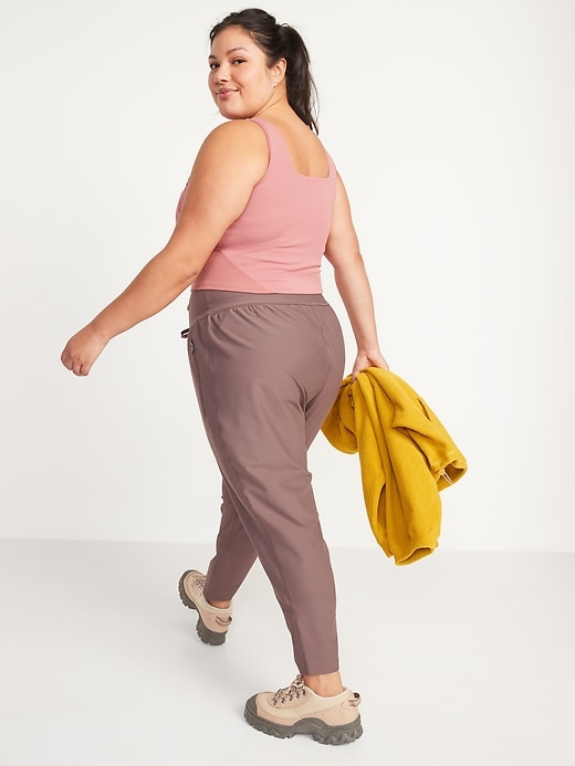 Image number 8 showing, High-Waisted PowerSoft Jogger Pants for Women