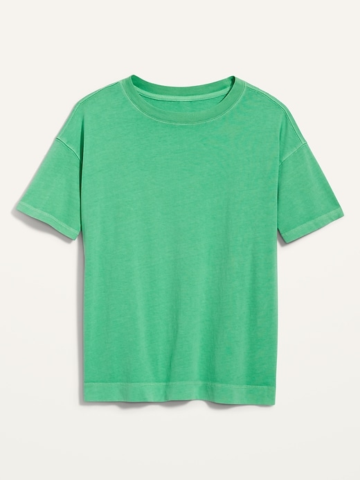 Image number 4 showing, Short-Sleeve Vintage Easy T-Shirt for Women