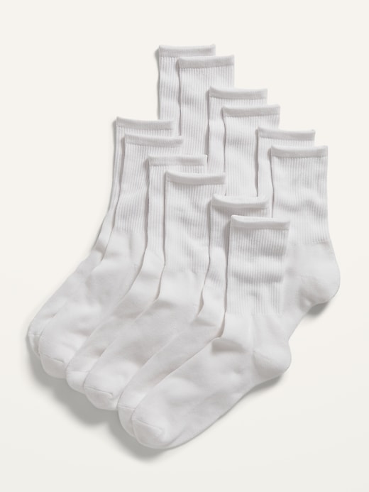 Old Navy Crew Socks 6-Pack for Men. 1