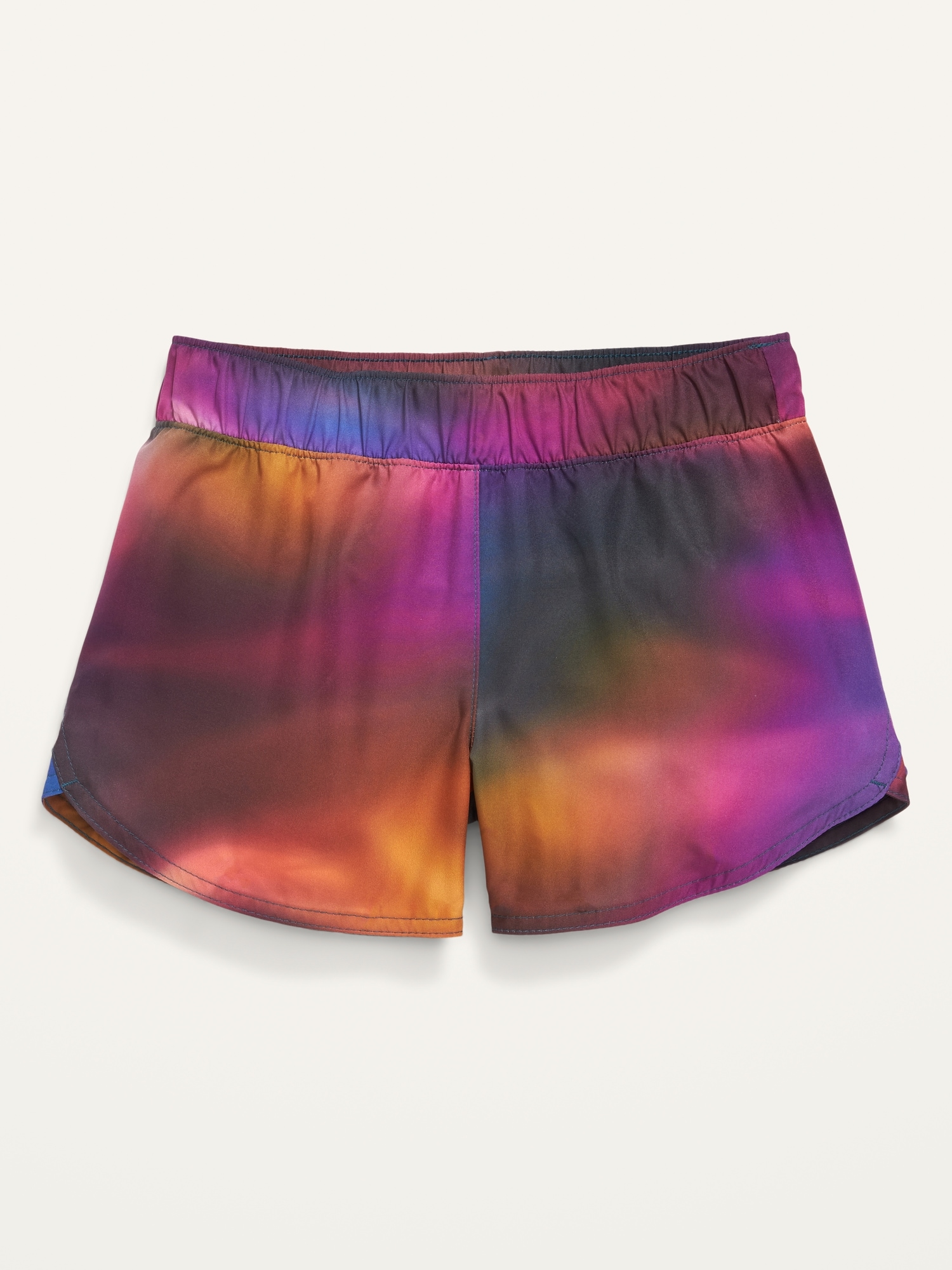 Dolphin-Hem Run Shorts for Girls