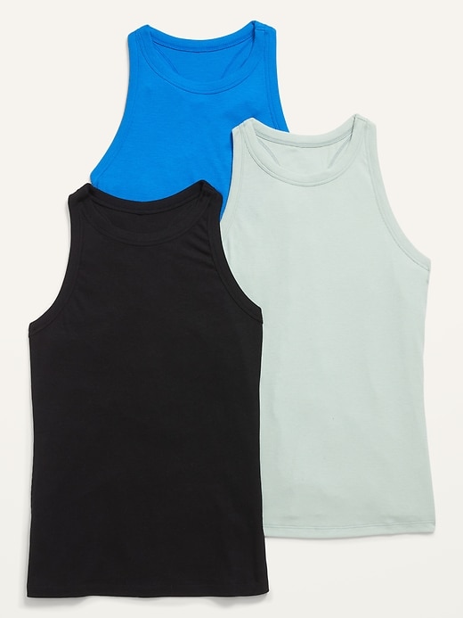 Old Navy UltraLite Rib-Knit Racerback Tank 3-Pack for Women. 1