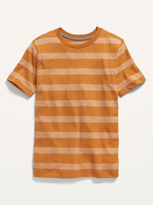 Old Navy Softest Short-Sleeve Striped T-Shirt for Boys. 1