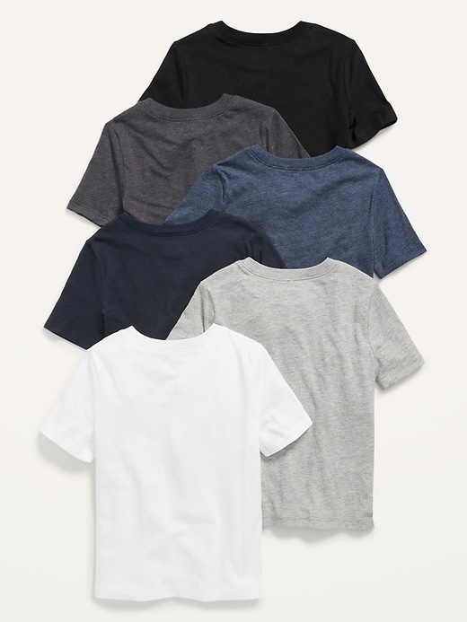 6-Pack Short-Sleeve T-Shirt for Toddler Boys