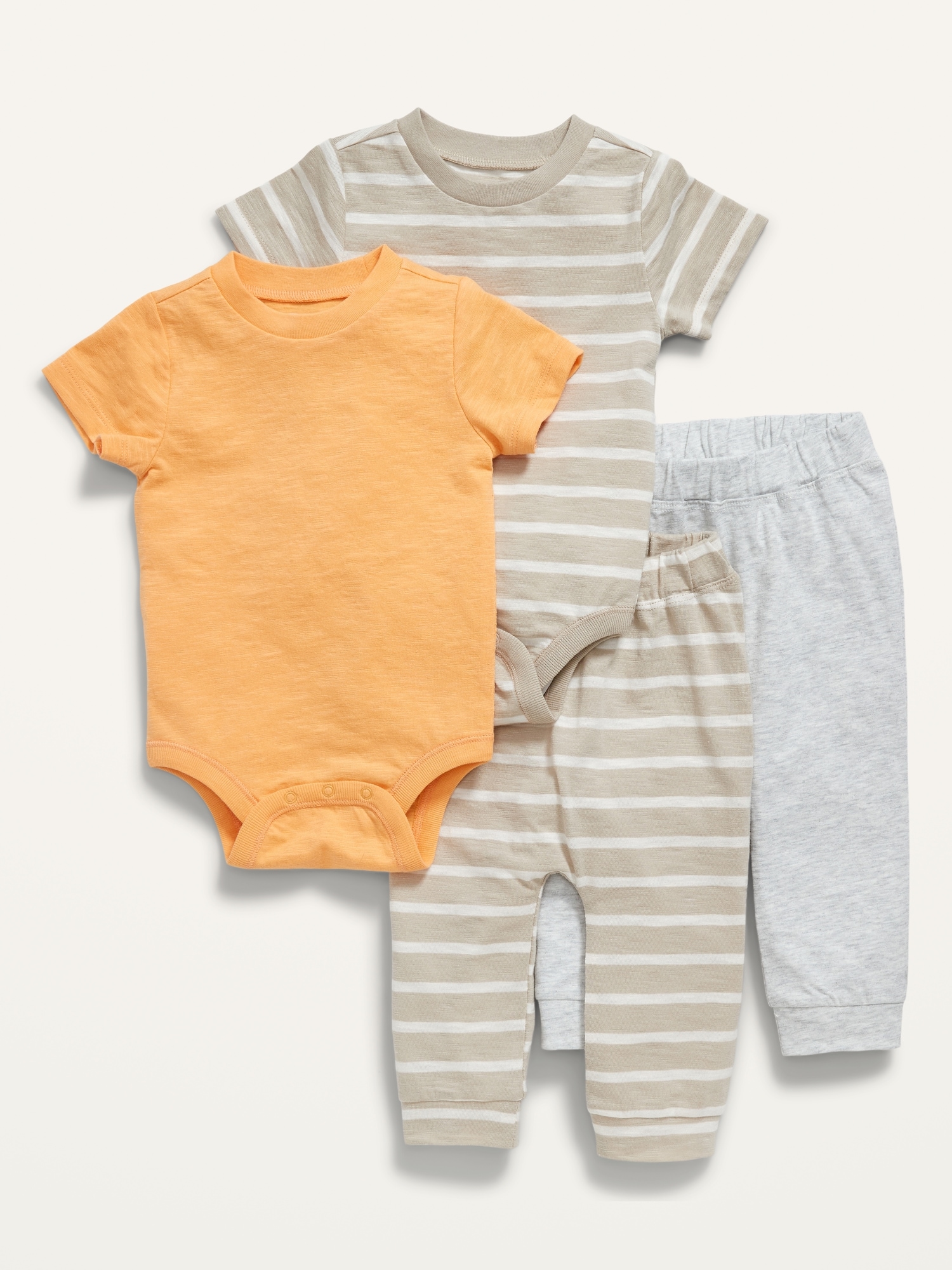 Unisex 4-Piece Bodysuit and Pants Set for Baby | Old Navy