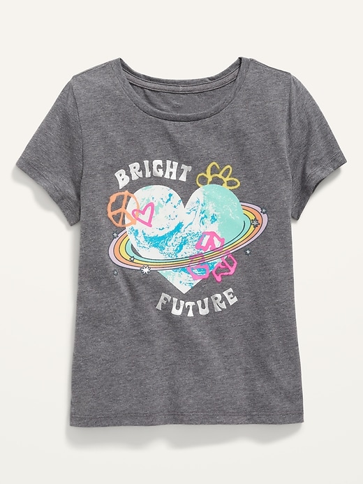 Graphic Crew-Neck T-Shirt for Girls | Old Navy