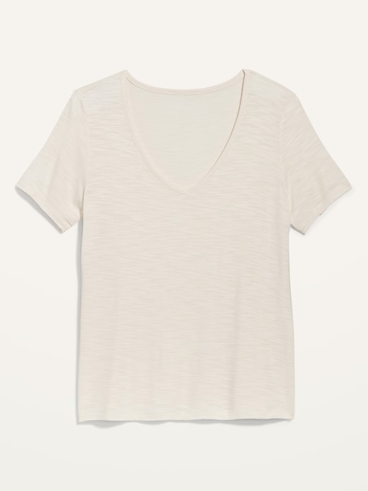 Image number 4 showing, Luxe V-Neck T-Shirt