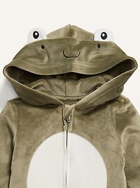 Unisex Frog Footed One-Piece for Baby