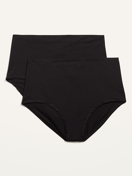 Old Navy Maternity Supima® Cotton-Blend Over-the-Bump Underwear Briefs. 1