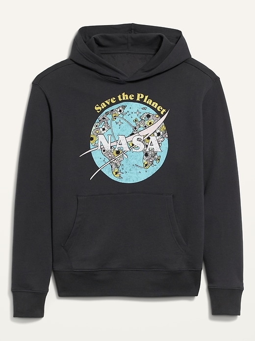 Old Navy NASA "Save the Planet" Gender-Neutral Pullover Hoodie for Adults. 1
