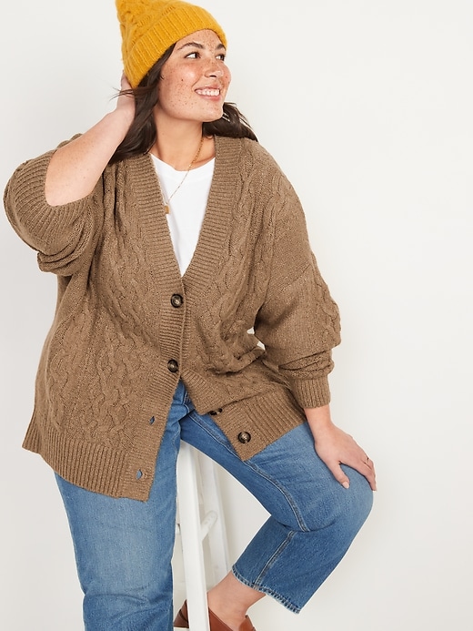 Image number 3 showing, Slouchy Cardigan Sweater