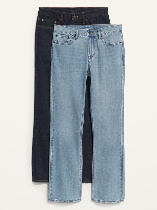View large product image 1 of 3. Wow Boot-Cut Non-Stretch Jeans 2-Pack