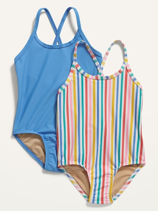 2-Pack One-Piece Swimsuit for Toddler Girls