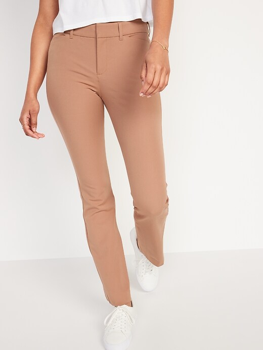 Image number 5 showing, High-Waisted Pixie Full-Length Flare Pants for Women