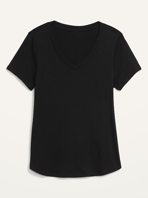 Image number 1 showing, EveryWear V-Neck T-Shirt for Women