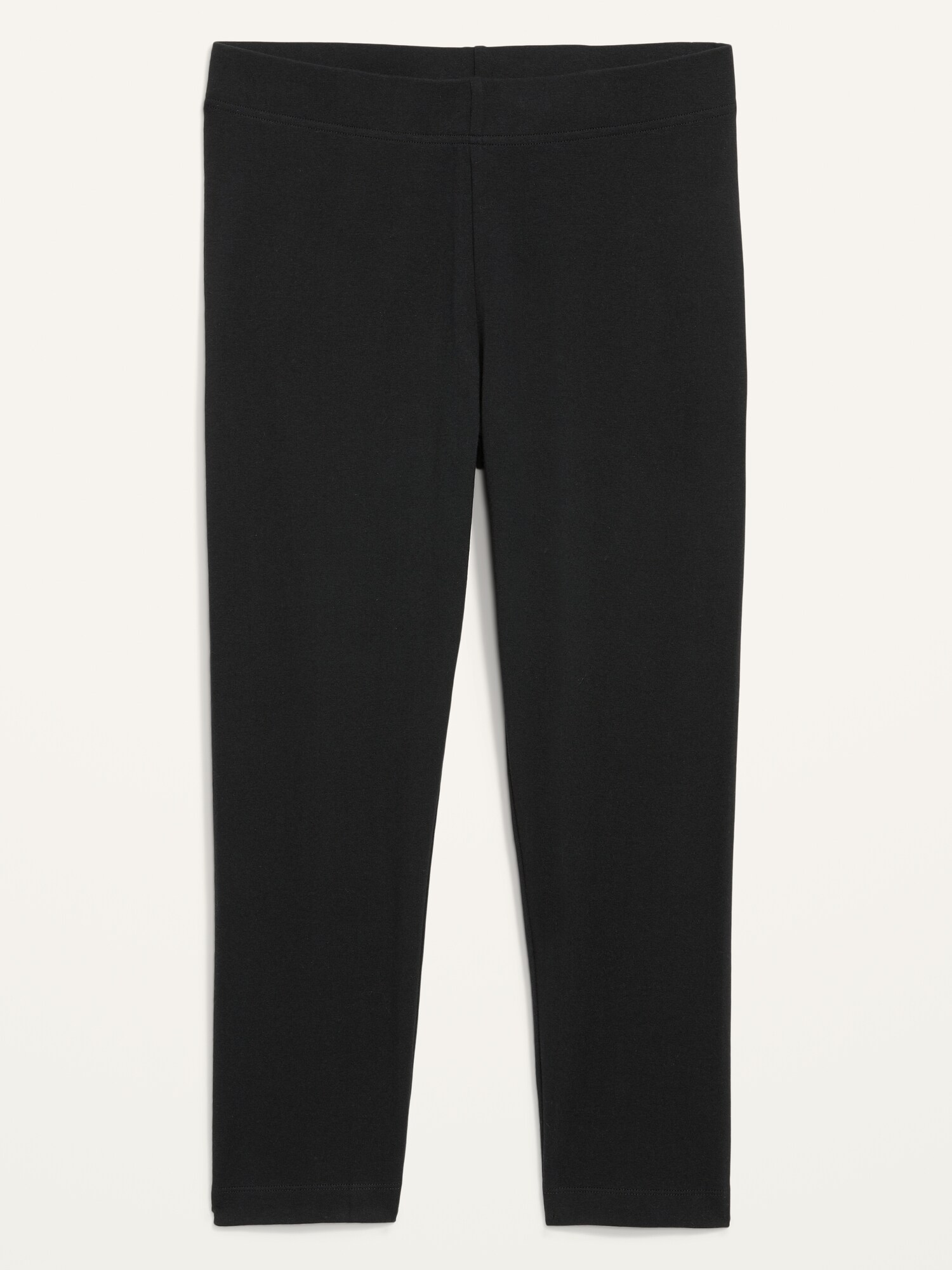 Женские леггинсы Old Navy High-Waisted Fashion Layering Cropped Legging, цвет: Чёрный — фото 4