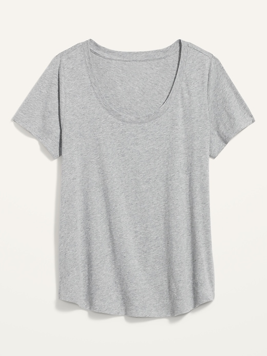 Image number 4 showing, EveryWear Scoop-Neck T-Shirt for Women