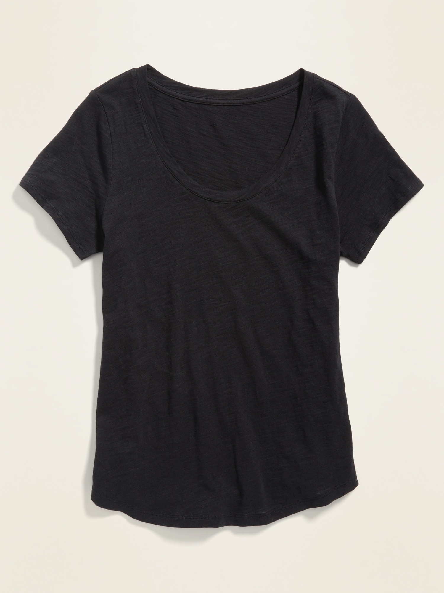 EveryWear Slub-Knit Scoop-Neck T-Shirt for Women | Old Navy