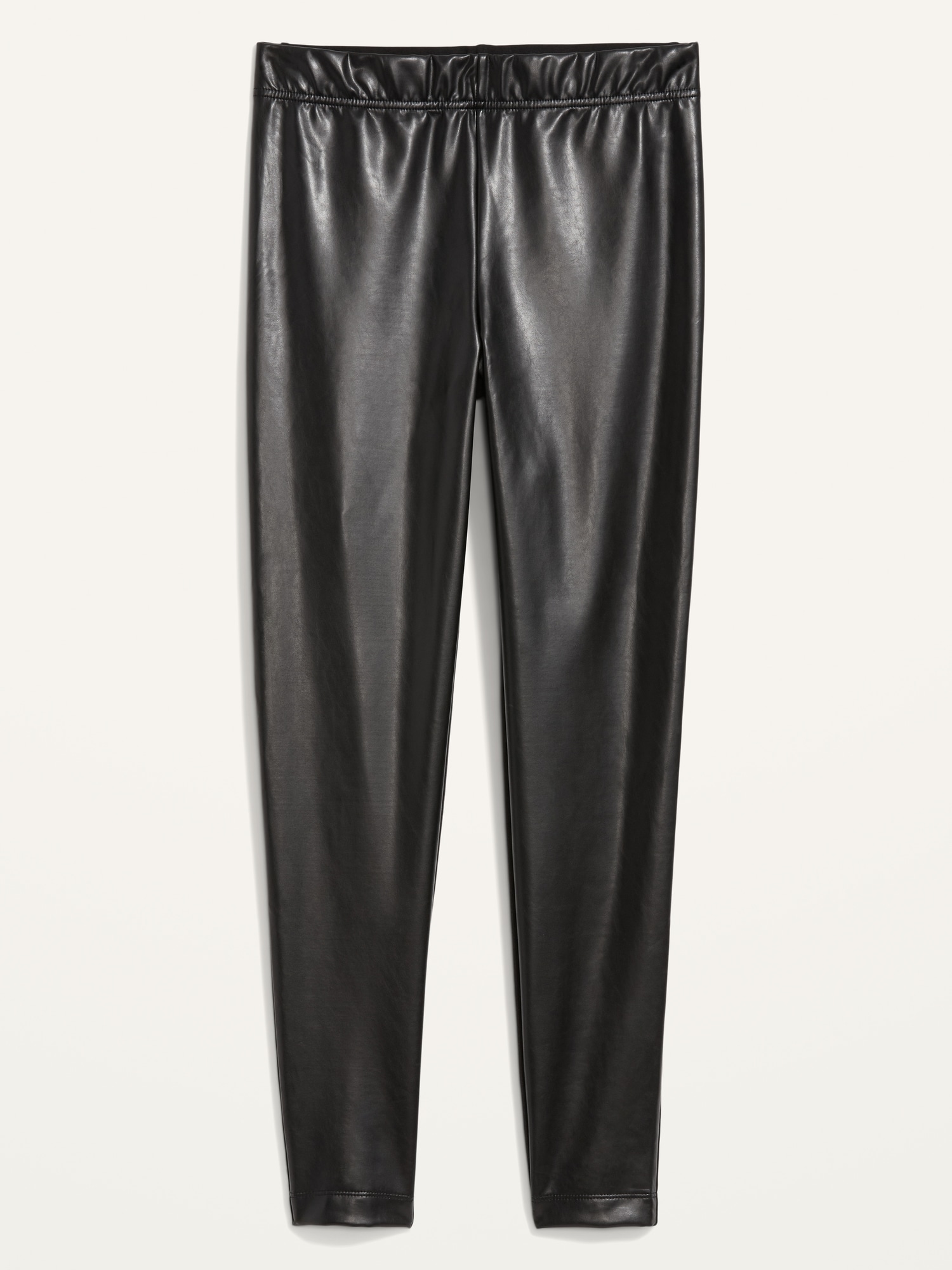 Faux-Leather Panel Leggings Style 233012 – Dream Pants