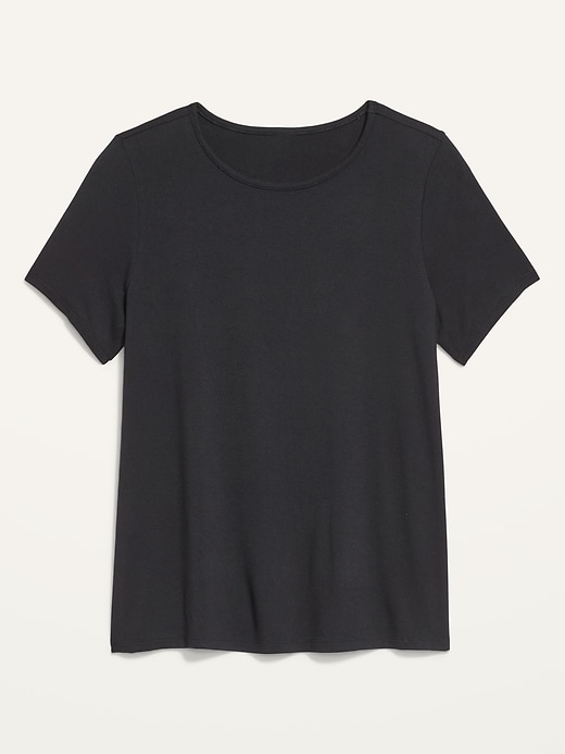 Image number 4 showing, Luxe Crew-Neck T-Shirt