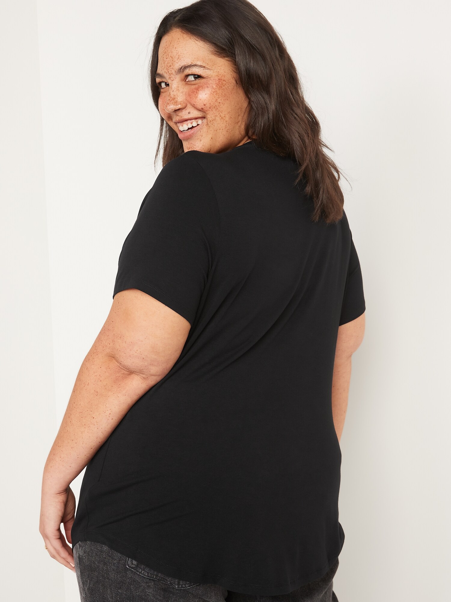 Luxe V-Neck T-Shirt for Women | Old Navy
