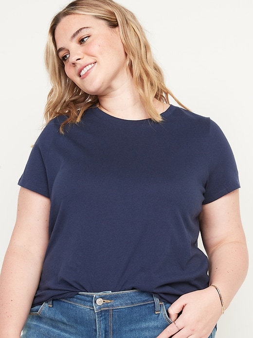 Image number 6 showing, EveryWear Crew-Neck T-Shirt for Women 