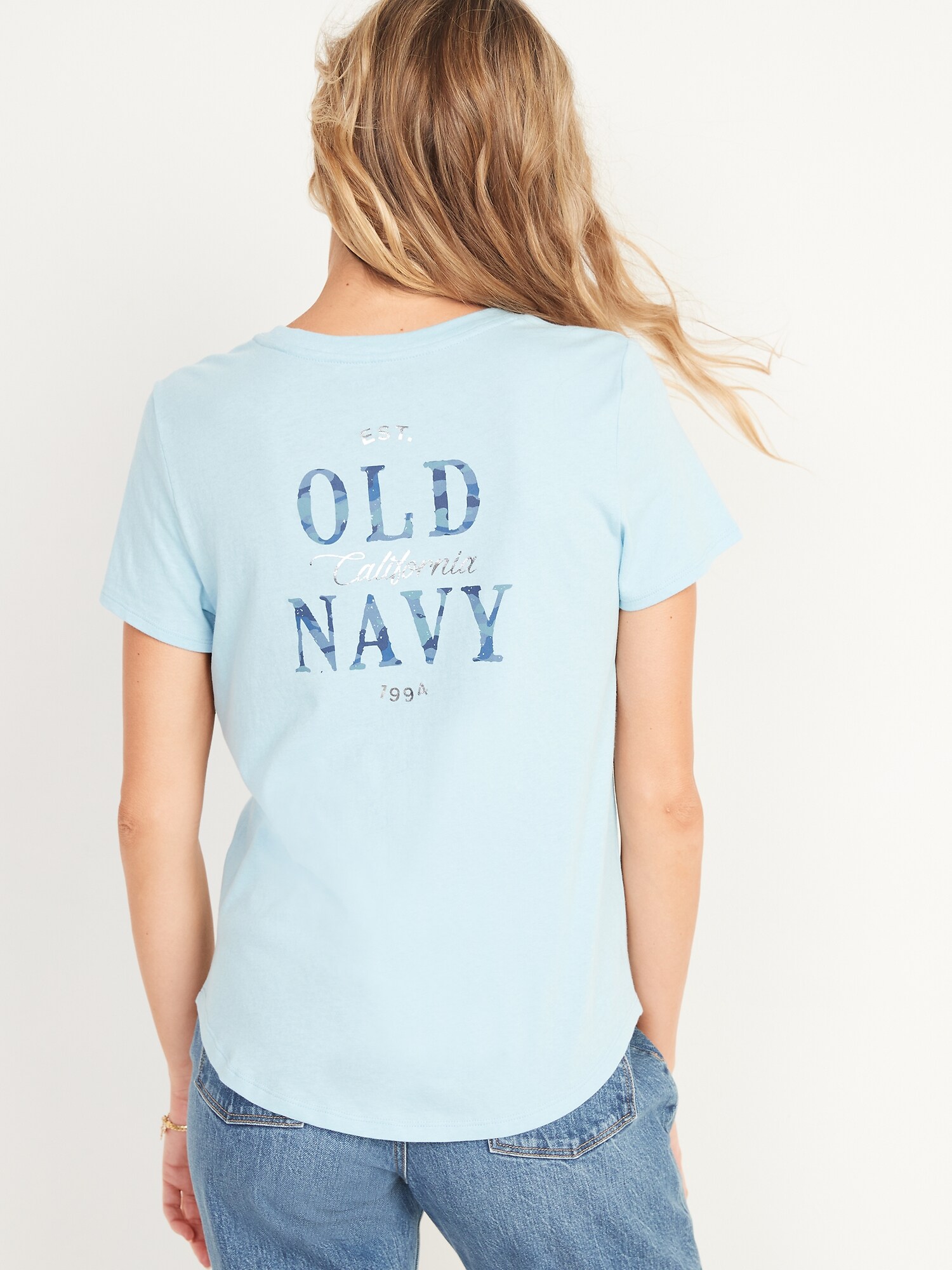 Short-Sleeve EveryWear Graphic T-shirt for Women | Old Navy