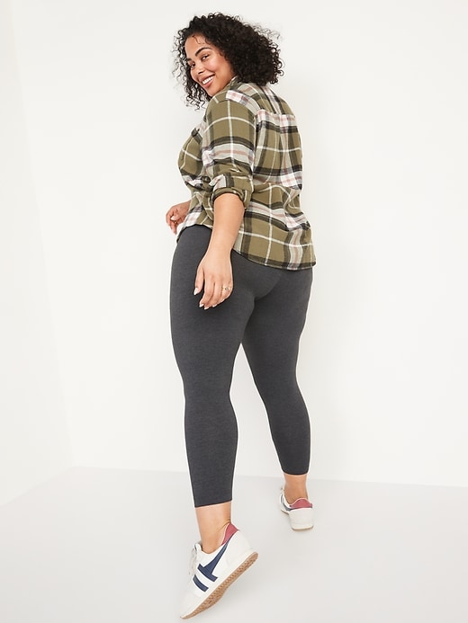 Image number 8 showing, High Waisted 7/8-Length Leggings For Women