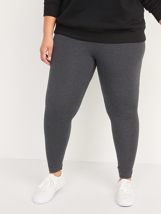 Image number 7 showing, High-Waisted Jersey Leggings