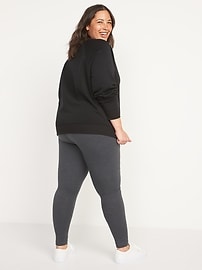 View large product image 28 of 42. High Waisted Jersey Ankle Leggings For Women