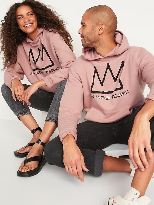 View large product image 1 of 2. Jean-Michel Basquiat&#153 Gender-Neutral Pullover Hoodie for Adults