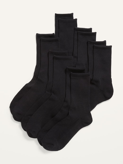 View large product image 1 of 1. Crew Socks 6-Pack