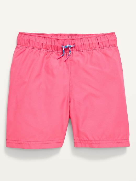 View large product image 1 of 1. Solid Swim Trunks for Toddler Boys