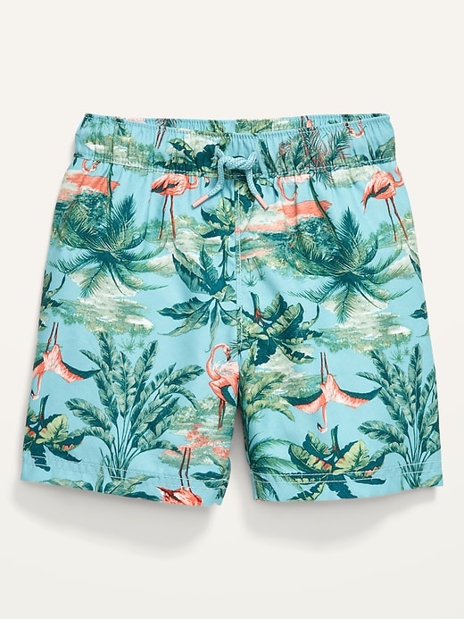 Old Navy Printed Swim Trunks for Toddler Boys