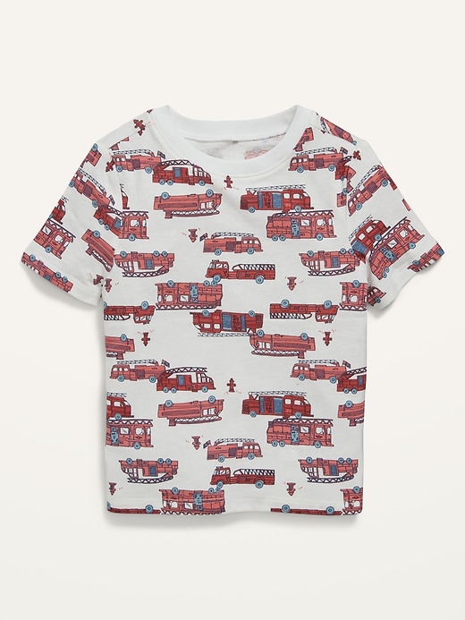 View large product image 1 of 3. Unisex Printed Crew-Neck T-Shirt for Toddler