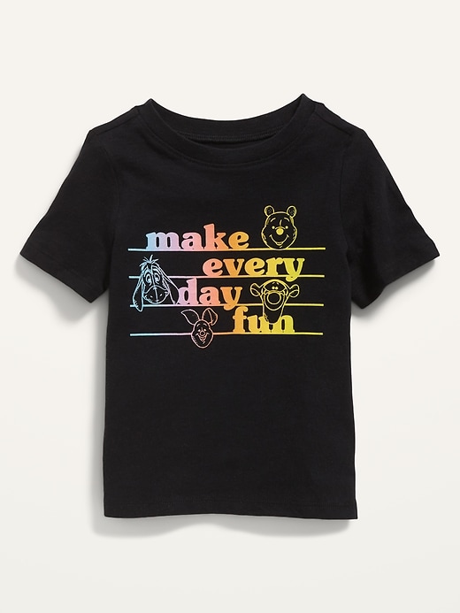 View large product image 1 of 2. Unisex Disney© "Make Every Day Fun" Graphic T-Shirt for Toddler