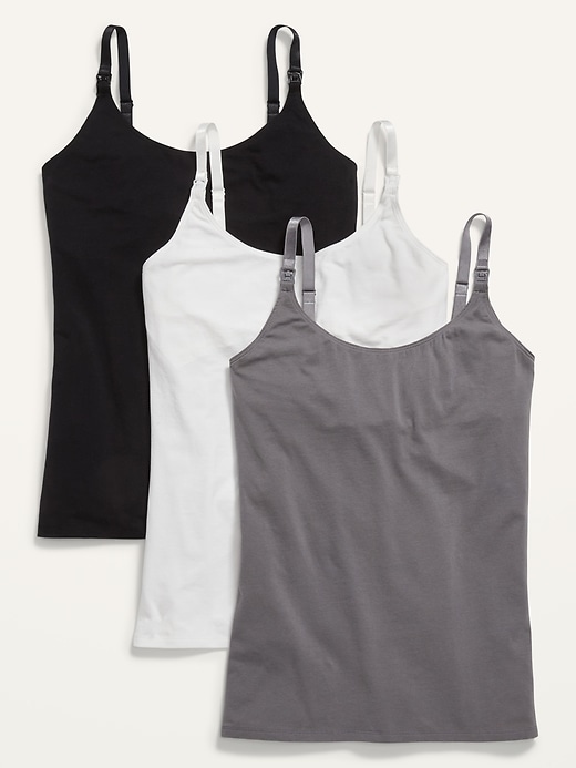 Old Navy Maternity First Layer Nursing Cami Top 3Pack