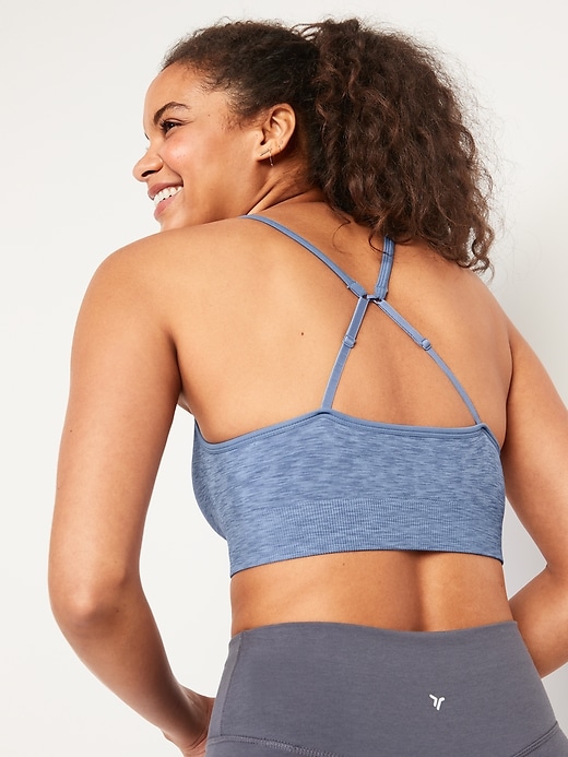 Image number 3 showing, Light Support Seamless Convertible Sports Bra 2-Pack