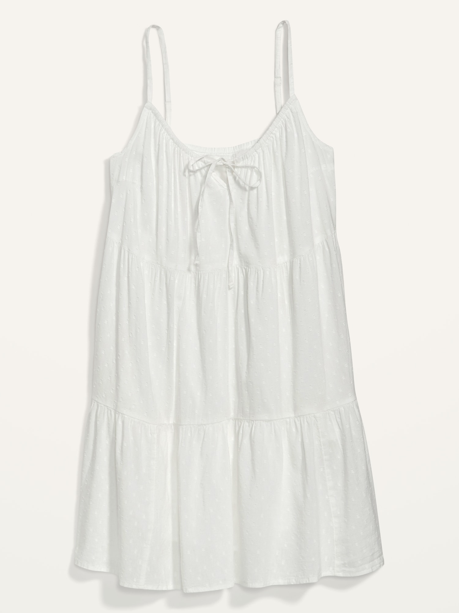 Tiered Clip-Dot Mini Cami Swing Dress for Women | Old Navy