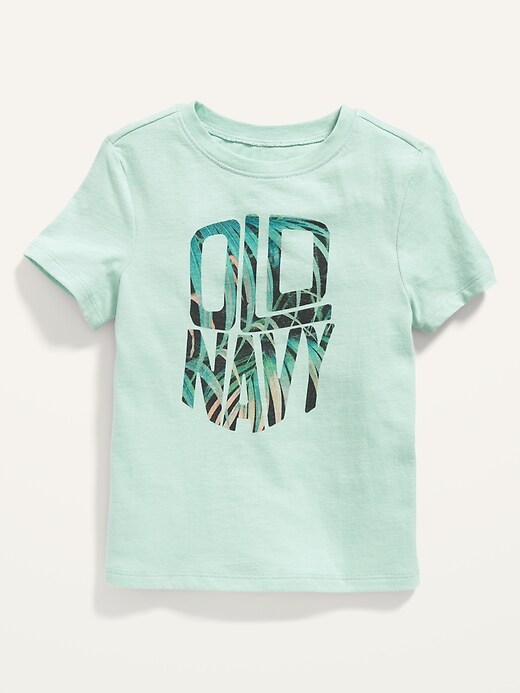 Old Navy Unisex Short-Sleeve Logo T-Shirt for Toddler. 1