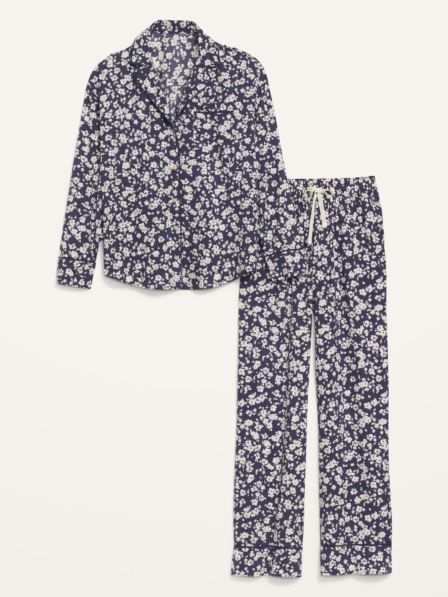 Matching Printed Pajama Set for Women