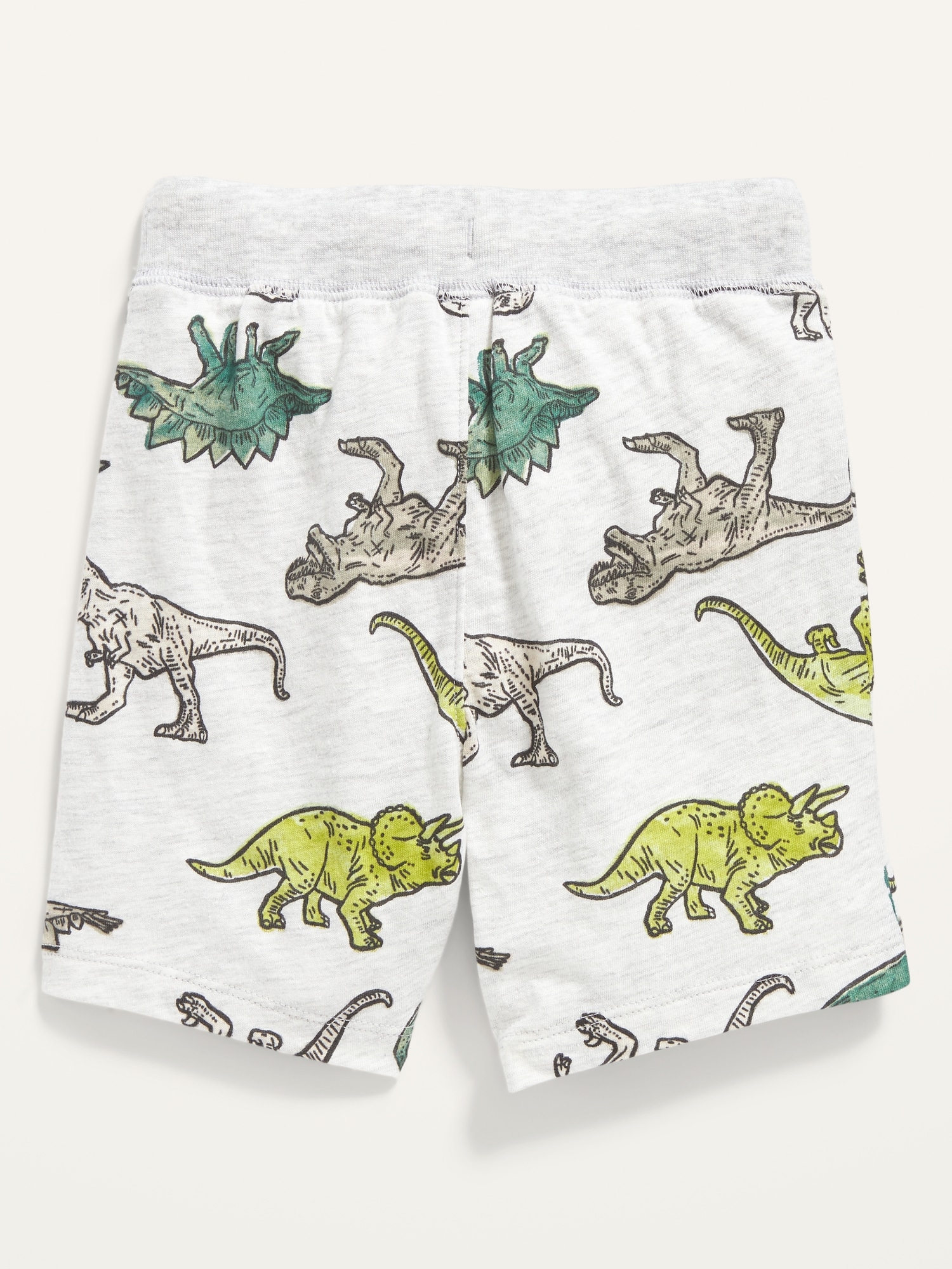 Functional Drawstring Dino-Print Jersey Shorts for Toddler Boys | Old Navy