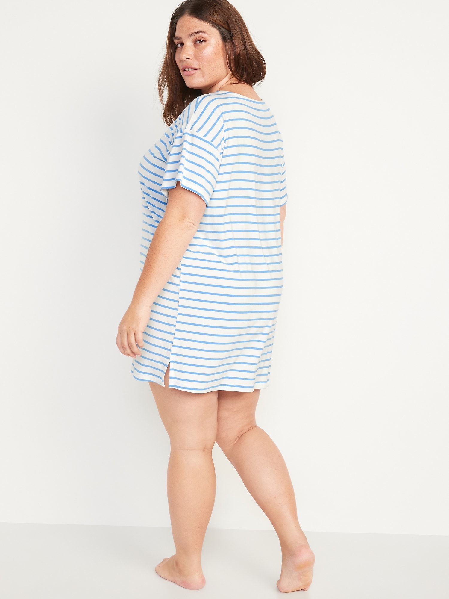 Sunday Sleep Short-Sleeve Nightgown for Women