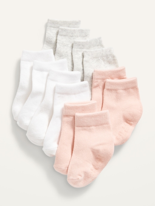 Unisex Crew Socks 6-Pack for Toddler & Baby | Old Navy