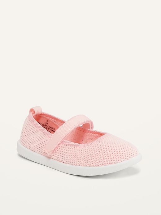 TexturedKnit MaryJane Flats for Toddler Girls Old Navy