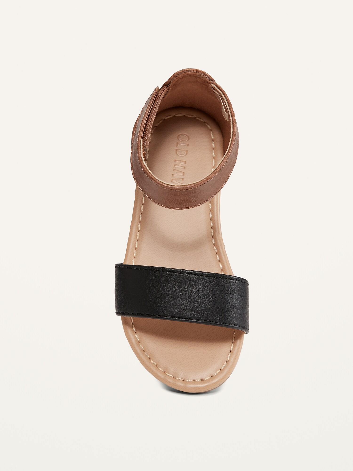 FauxLeather DoubleStrap Sandals for Toddler Girls Old Navy