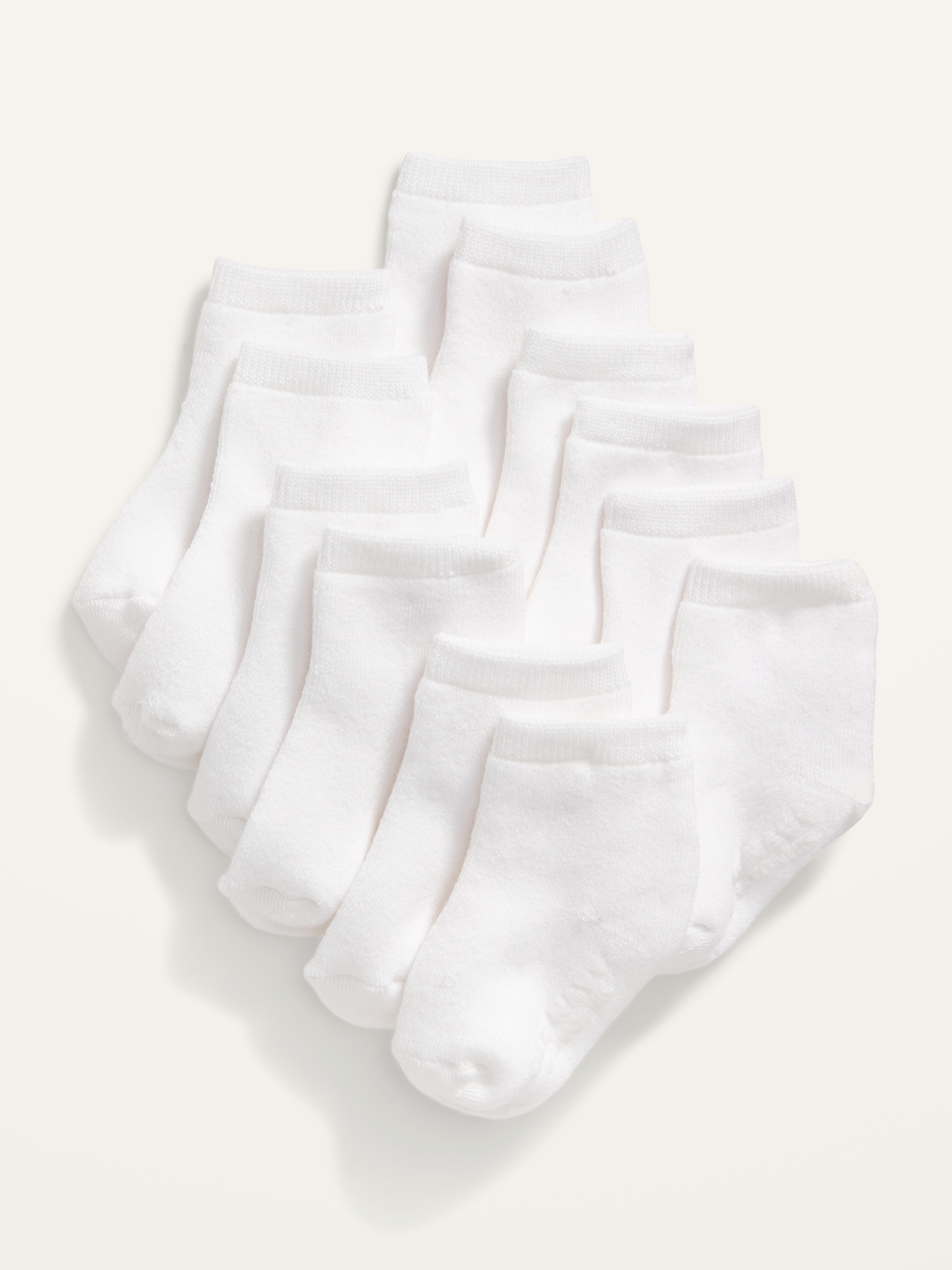 Unisex Crew Socks 6-Pack for Baby | Old Navy