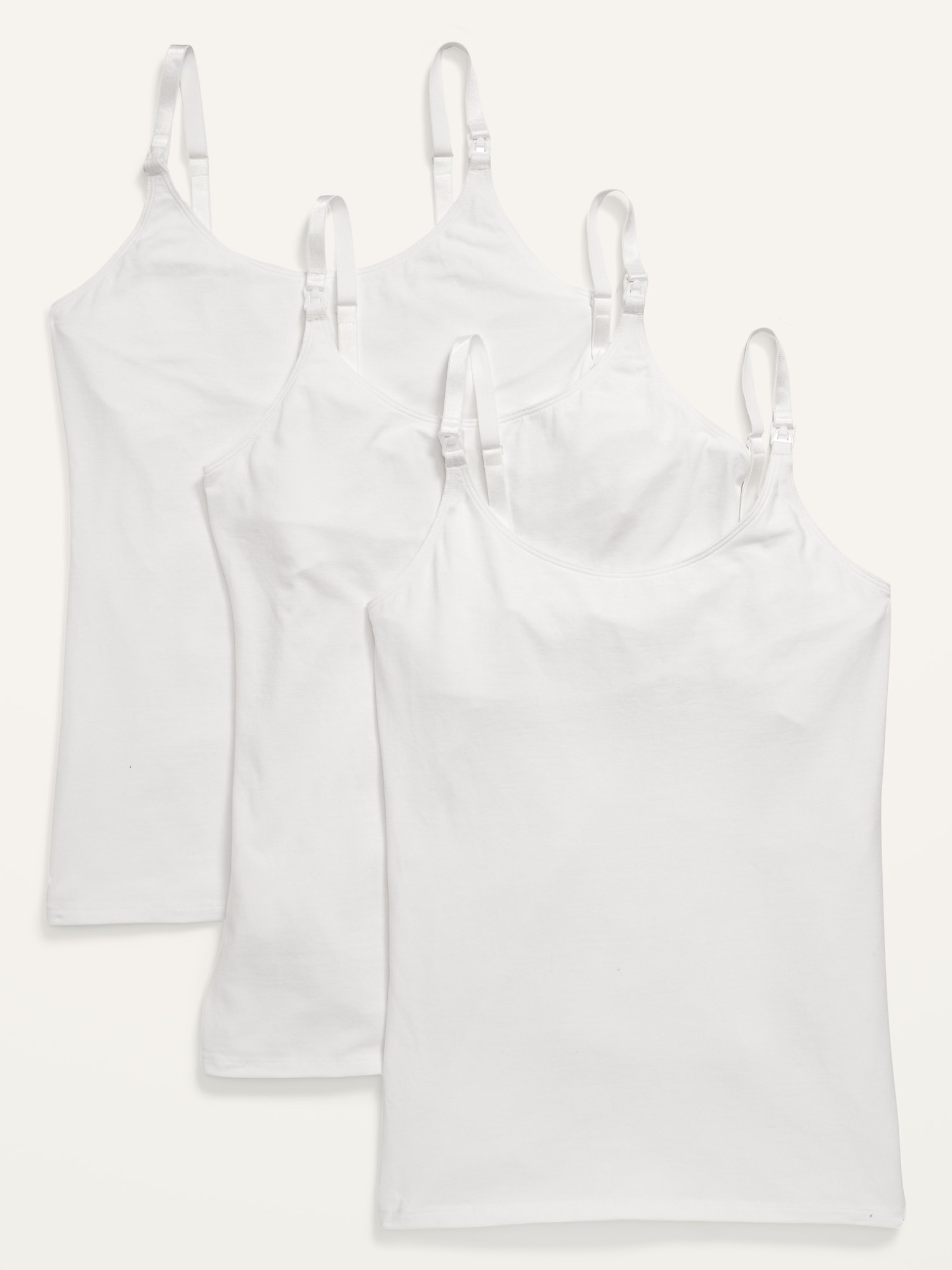 Oldnavy Maternity First Layer Nursing Cami Top 3-Pack