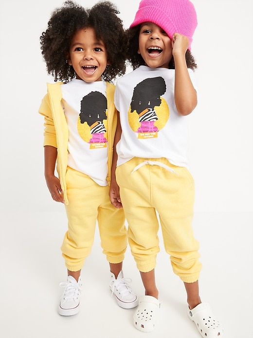 Old Navy Project WE Black History Month 2022 Graphic T-Shirt for Toddler. 1