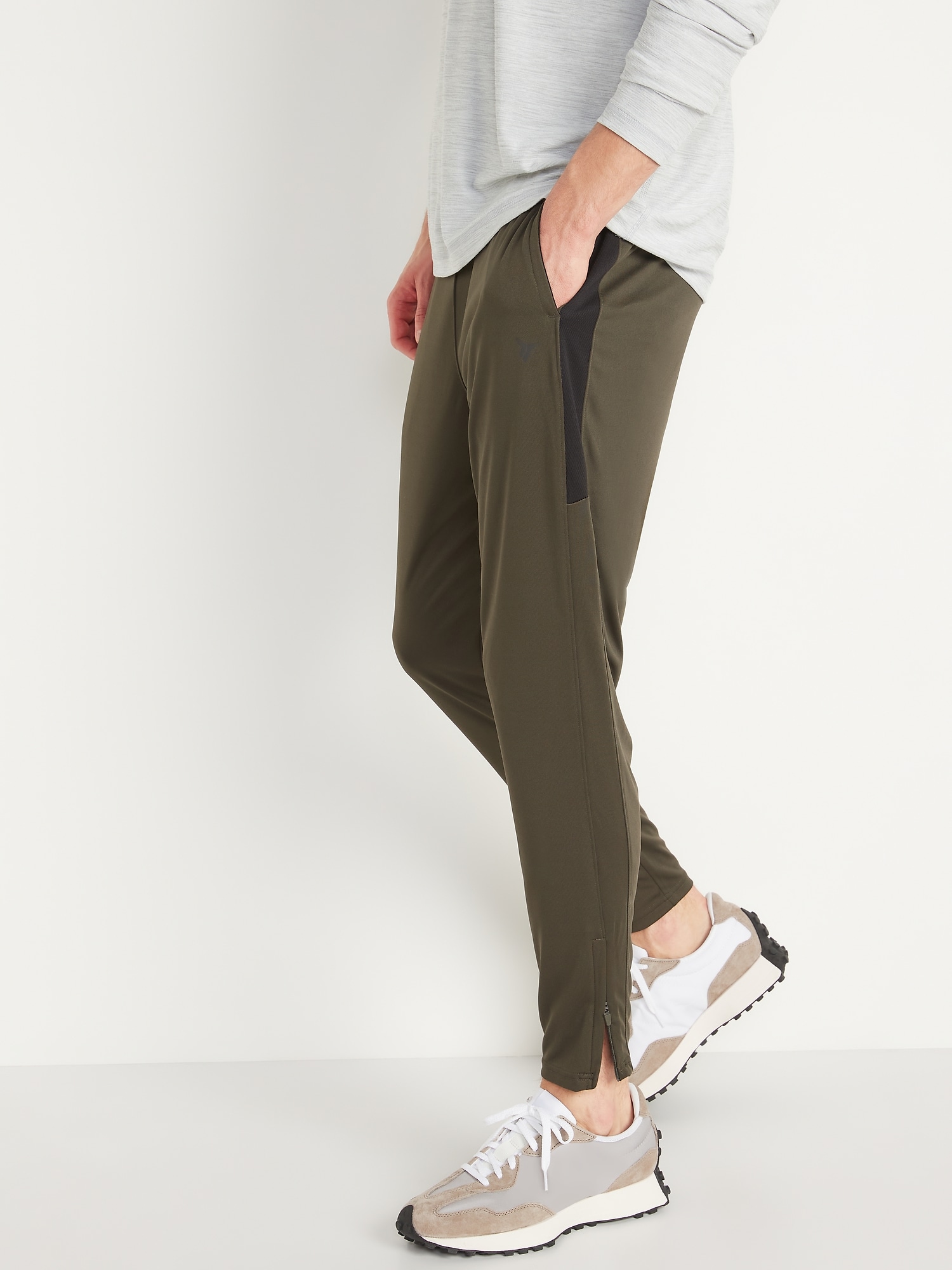 Go-Dry Ankle-Zip Track Pants